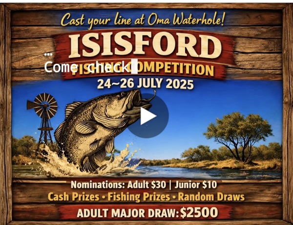 Isisford Fishing Comp