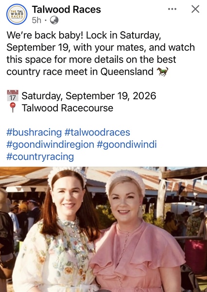 Talwood Races