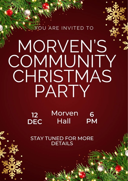 Morven Community Christmas Party