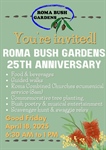 Roma Bush Gardens Anniversary