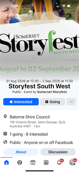 StG StoryFest SouthWest