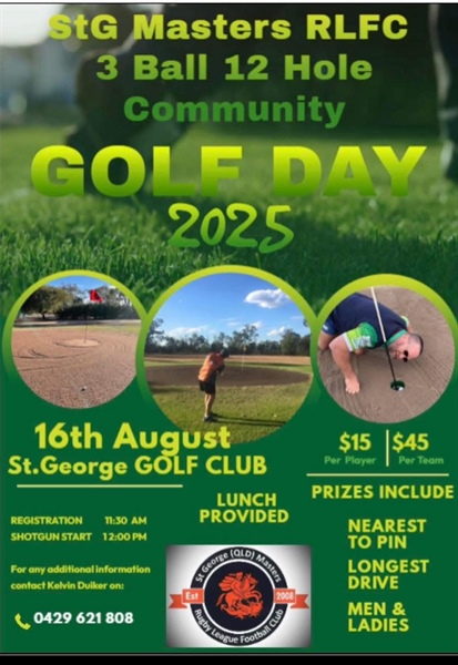 St George Masters Golf