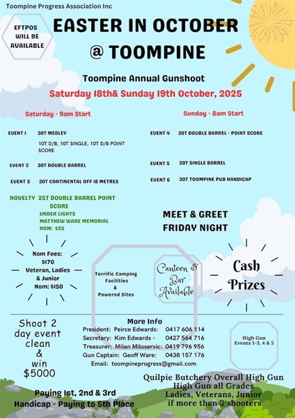 Toompine Gun Shoot