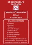 StG RLFC AGM