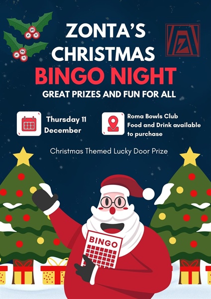 Roma Zonta's Christmas Bingo