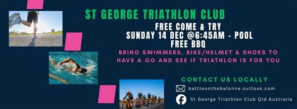 St George Triathlon - Come & Try
