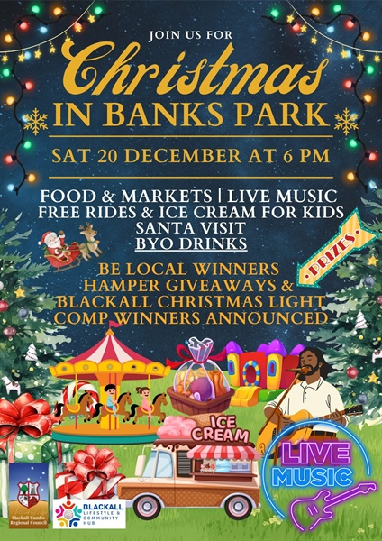 Blackall Christmas in the Park