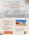Birdsville Offical Opening Courthouse