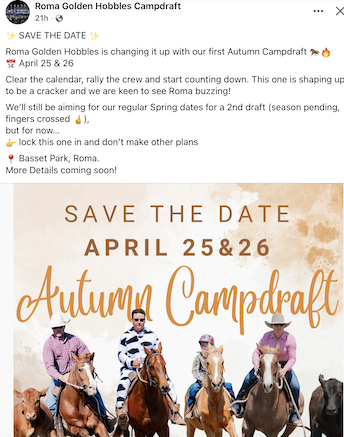 Roma Campdraft