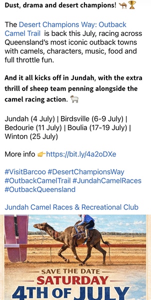 Winton Camel Races