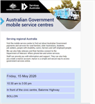 Bollon Services Australia Mobile Centre