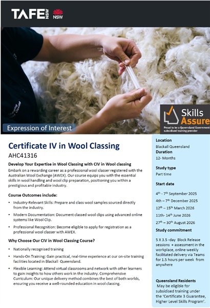 Blackall Wool Classing