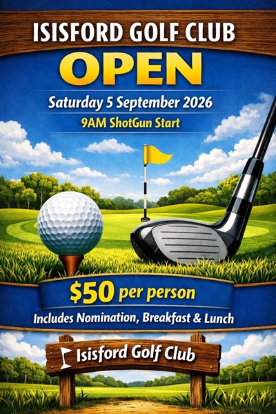 Isisford Golf Open