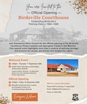 Birdsville Court House opening