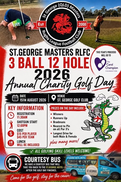 St George Masters Golf