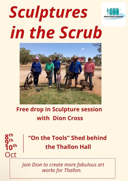 Thallon Sculptures in the Scrub